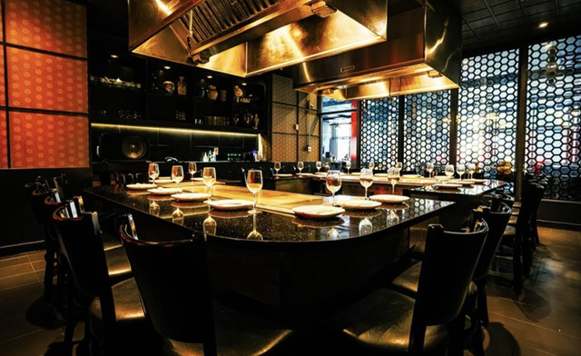 Image of $79 & Up for a Seven-Course Prix-Fixe Teppanyaki Dinner for 2 or 4 people (9 Locations)