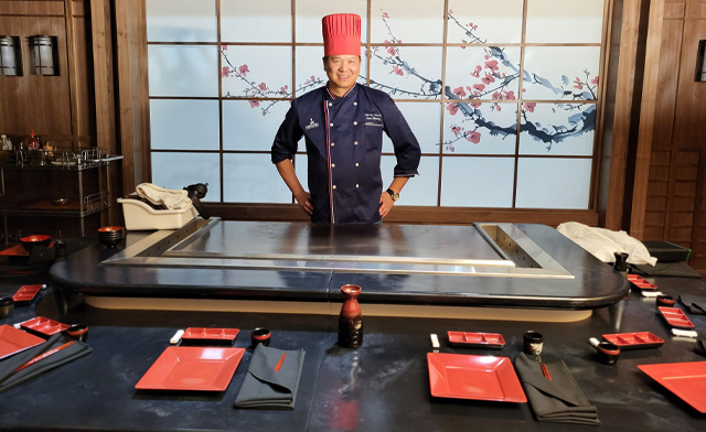 Image of $79 & Up for a Seven-Course Prix-Fixe Teppanyaki Dinner for 2 or 4 people (9 Locations)