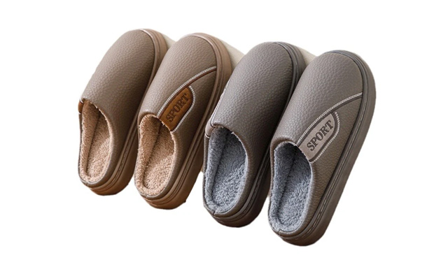 Image of $20.99 for Men's Winter Cotton Slippers (a $49.99 Value)