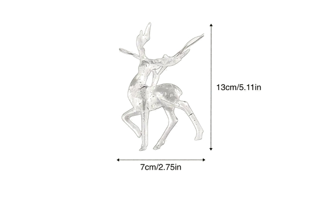 Image of $17.99 for 1.5M 10 LED Christmas Reindeer String Lights (a $29.99 Value)