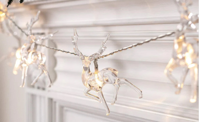 Image of $17.99 for 1.5M 10 LED Christmas Reindeer String Lights (a $29.99 Value)