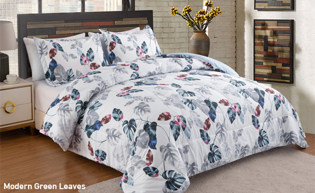 Image of $27.95 & Up for a Printed 3-Piece Comforter Set