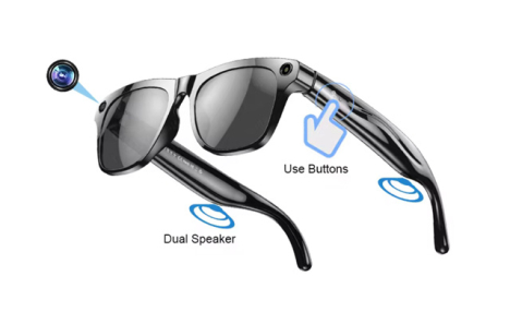 $79.99 for HD Smart AI Bluetooth Glasses (a $99.99 Value)