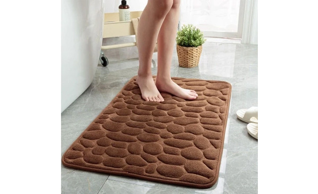 Image of $17.99 for a Cobblestone Embossed Bath Mat (a $59 Value)