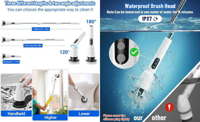 Image of $21.95 for an Electric Spin Scrubber (a $49.50 Value)