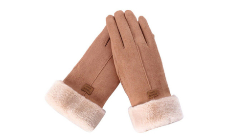$17.99 for a Pair of Women's Faux Fur Gloves (a $42.49 Value)