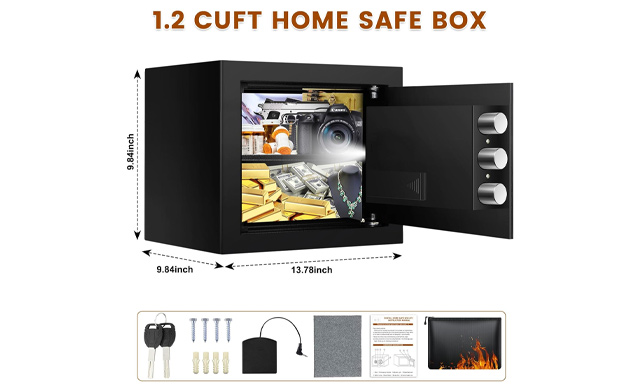 Image of $69 & Up for a Fire and Waterproof Home Safe