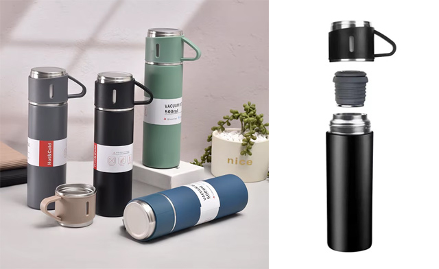 Image of $27 for a Stainless Steel Vacuum Insulated Bottle (a $55 Value)