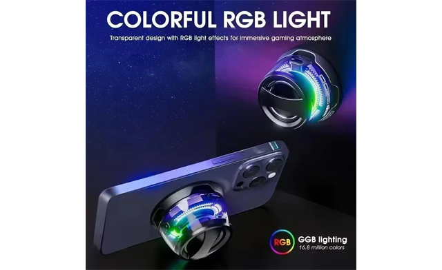 Image of $20 for a Magnetic Bluetooth Speaker with RGB Lights & Phone Holder (a $49.99 Value)