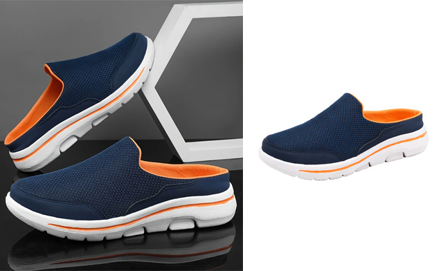 Image of $31.49 for Men's Breathable Slip-On Mules (a $49.99 Value)