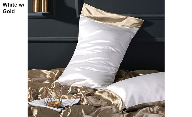 Image of Up to 80% Off Mulberry Silk Pillowcases (a $99 Value)