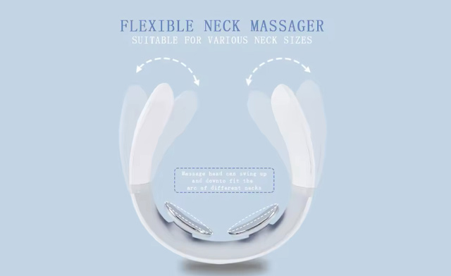 Image of $27 for a Portable Rechargeable Heated EMS Neck Massager (a $104.99 Value)