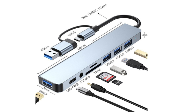 Image of $18.50 for a Multifunctional USB Hub (a $25.49 Value)