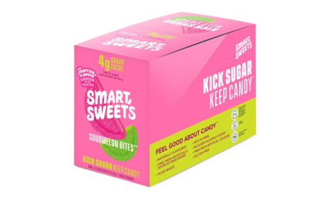 $40 for 12 x 50g SmartSweets Sourmelon Bites Case (a $45 Value)