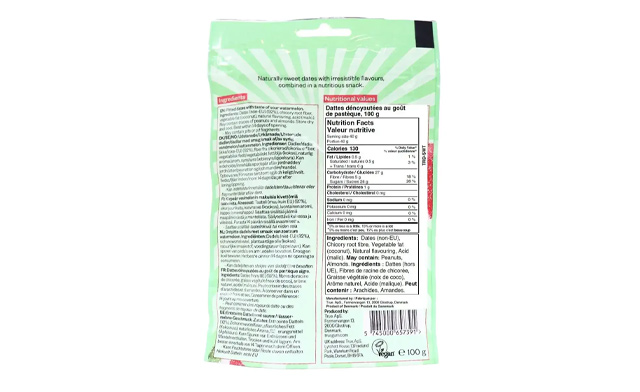 Image of $50 for 12 x 100g True Dates Sour Watermelon Case (a $72 Value)