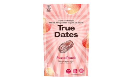 $50 for 12 x 100g True Dates Sweet Peach Case (a $72 Value)