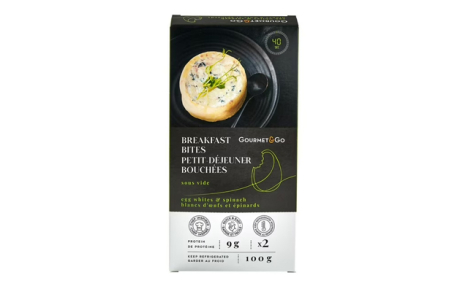 $73.50 for 42 x 2 Gourmet & Go Egg Whites & Spinach Breakfast Bites (a $126 Value)