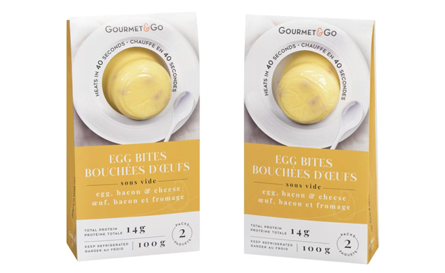 Image of $73.50 for 42 x 2 Gourmet & Go Egg Bacon & Cheese Breakfast Bites (a $126 Value)