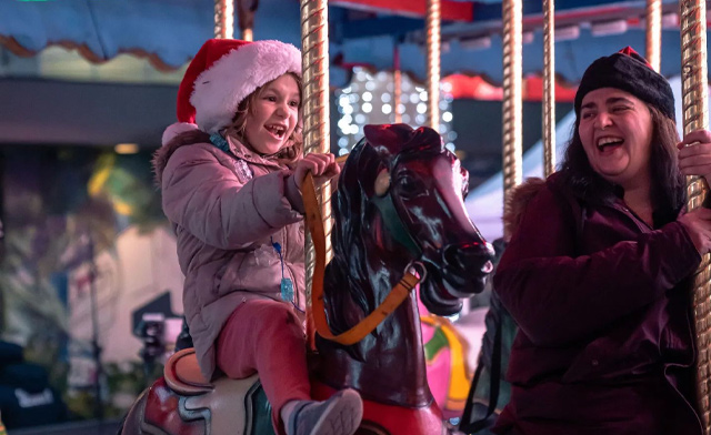 Image of FLASH SALE! $19 for 4 Ride Tickets & Mini Donuts at Winter Glow at Sankofa Square