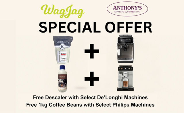 Image of Get Up to 40% Off + FREE Gifts with Philips & De’Longhi at Anthony’s Espresso