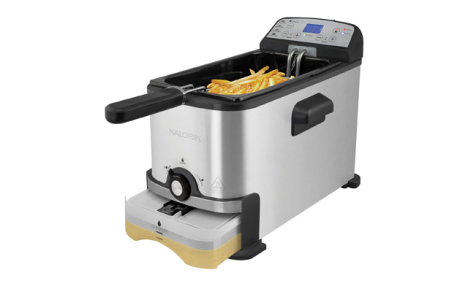 $107 for a Kalorik 3.2 Quart Digital Deep Fryer with Oil Filtration (a $135.99 Value)