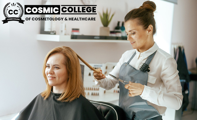Image of $15 & Up for Haircuts, Styling & Highlights at Cosmic College of Cosmetology & Healthcare