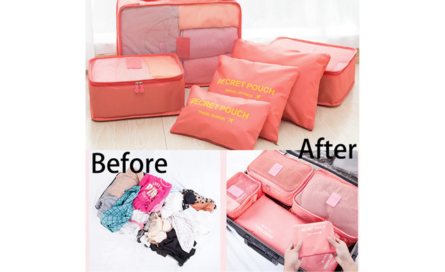 Image of $22.95 for a 6-Pack Travel Bag Set (a $58.50 Value)