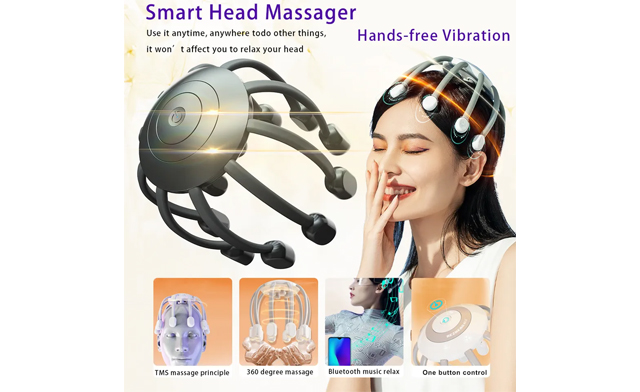 Image of $12.99 for an Electric Head Massager (a $39 Value)