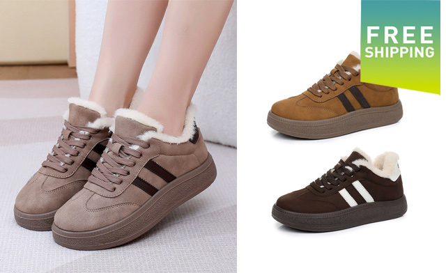 Image of $43 for Women's Waterproof Fleece-Lined Winter Shoes (a $79.99 Value)