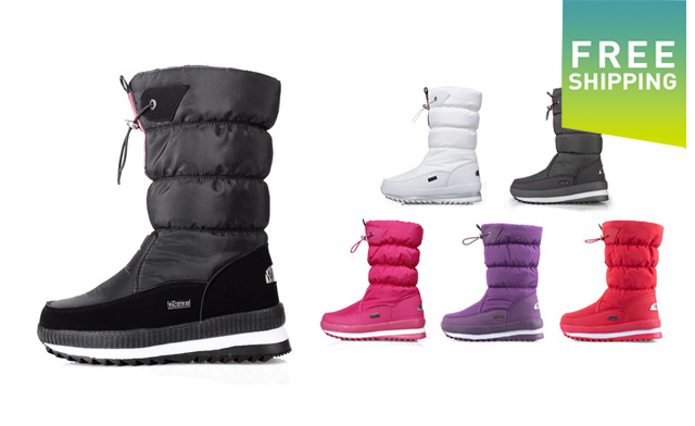 Image of $69 for Women’s Winter Plush Waterproof Snow Boots (an $89.99 Value)