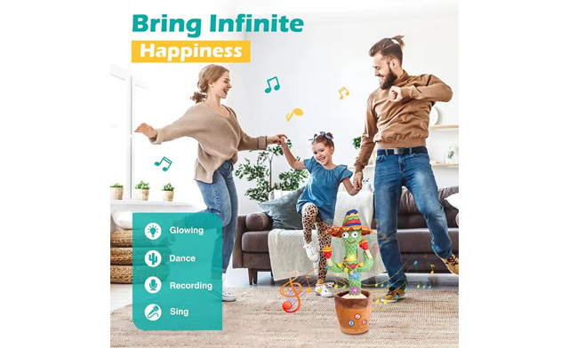 Image of $26 for a Kid's Talking Dancing Cactus Toy (a $39.99 Value)