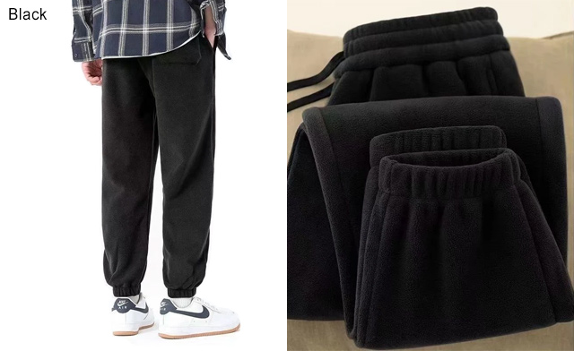 Image of $30.99 for Double-Sided Polar Fleece Cuffed Sweatpants (a $59.99 Value)