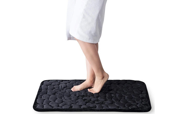 Image of $21.95 for a Cobblestone Embossed Bath Mat (a $59 Value)