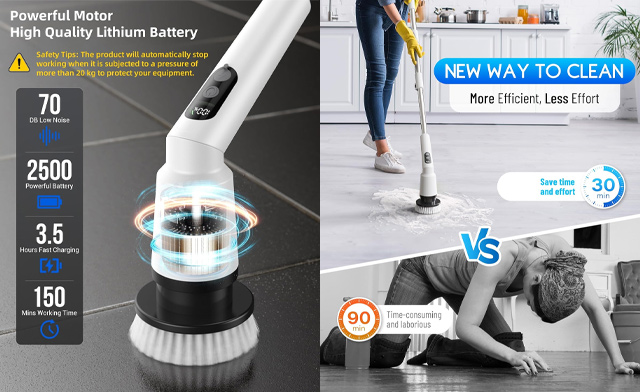 Image of $24.95 for an Electric Spin Scrubber (a $49.50 Value)