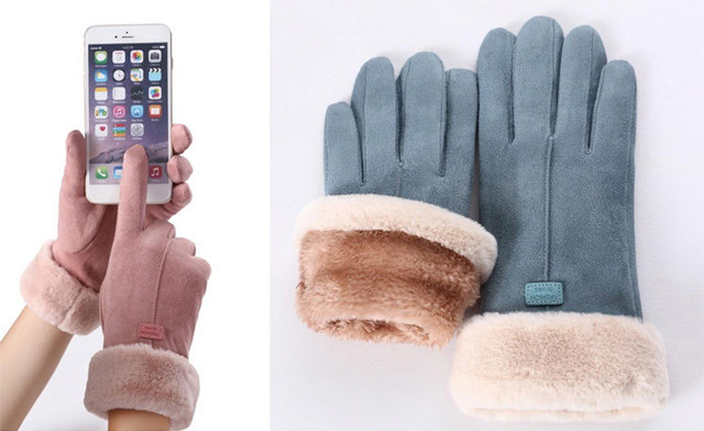 Image of $19 for a Pair of Women's Faux Fur Gloves (a $42.49 Value)