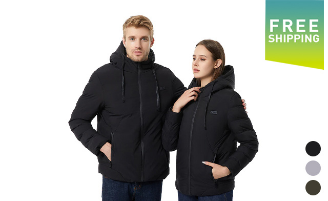 Image of $71.95 for a Unisex Heated Winter Jacket (a $229 Value)