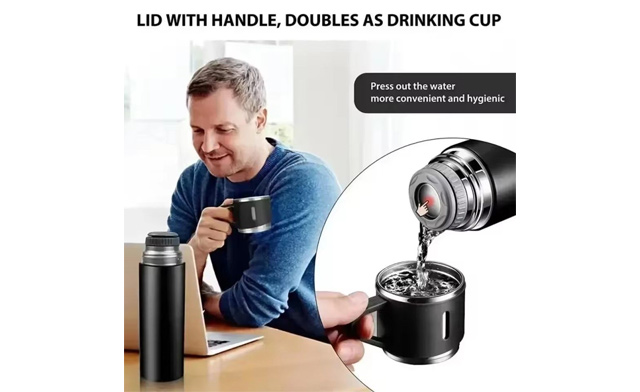 Image of $29.90 for a Stainless Steel Vacuum Insulated Bottle (a $55 Value)