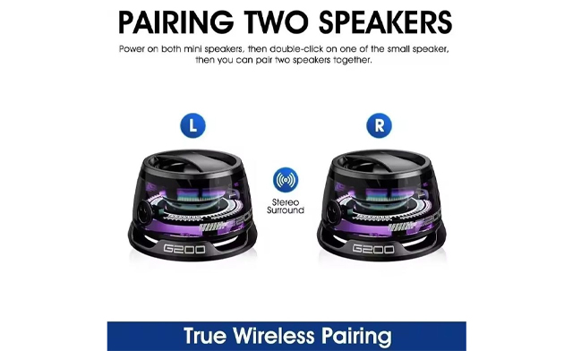 Image of $22 for a Magnetic Bluetooth Speaker with RGB Lights & Phone Holder (a $49.99 Value)