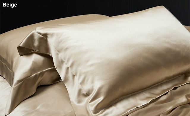 Image of Up to 77% Off Mulberry Silk Pillowcases (a $99 Value)