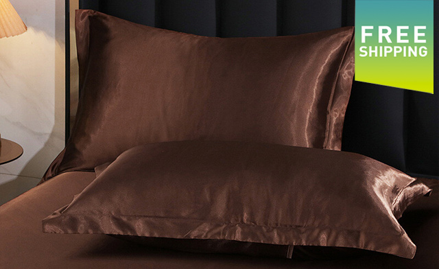 Image of Up to 77% Off Mulberry Silk Pillowcases (a $99 Value)