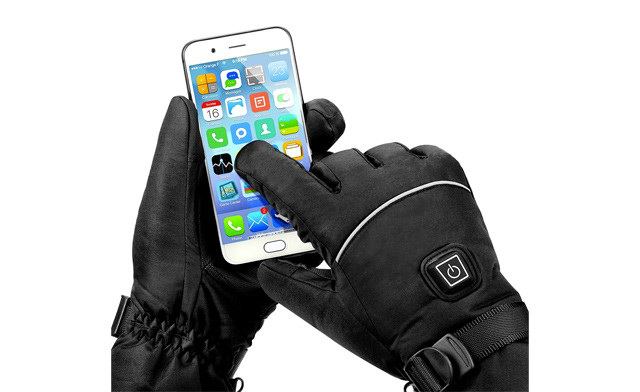 Image of $37.95 for Rechargeable Heated Touchscreen Gloves (a $79 Value)
