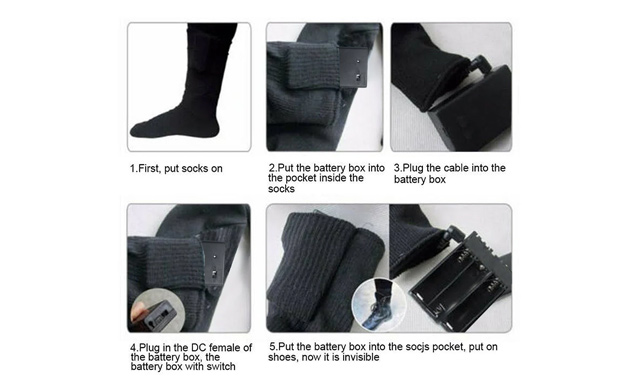 Image of $25.95 for Thermal Heated Socks (a $58.99 Value)