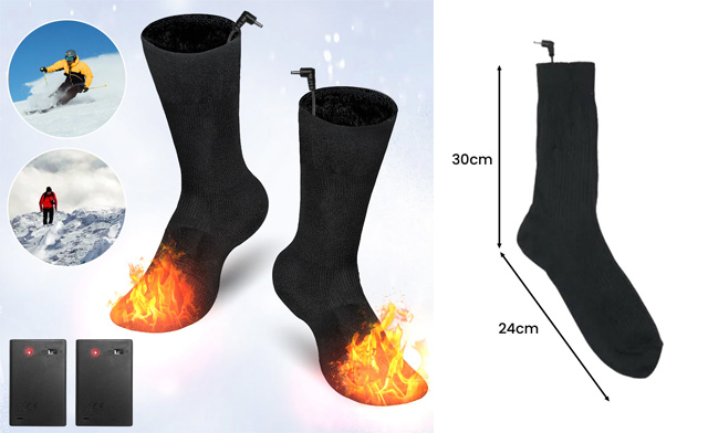 Image of $25.95 for Thermal Heated Socks (a $58.99 Value)