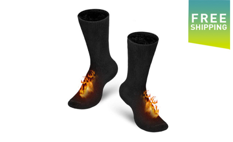 $25.95 for Thermal Heated Socks (a $58.99 Value)