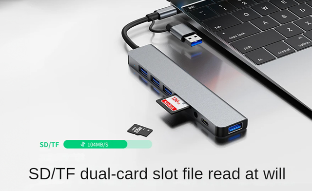 Image of $19.99 for a Multifunctional USB Hub (a $25.49 Value)