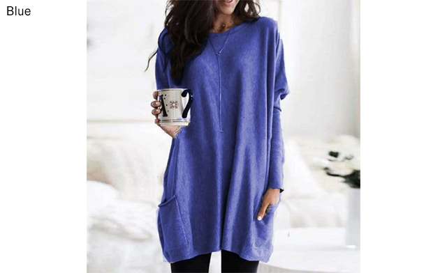 Image of $27 for a Women’s Long Sleeve Pocket T-Shirt (a $49 Value)