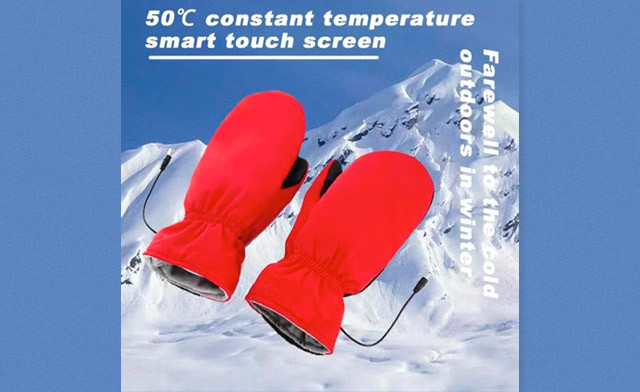 Image of $34.95 for a Pair of Women's USB Electric Heated Gloves (a $72.99 Value)