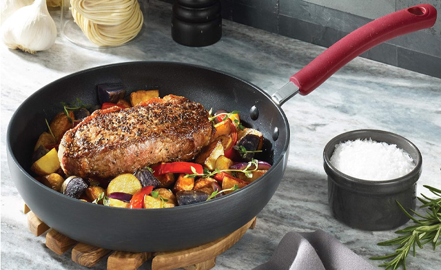 Image of $141 for a T-fal Ultimate Hard Anodized Nonstick Cookware 12-Piece Set (a $364.89 Value)