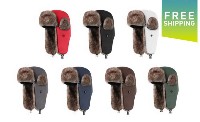 Image of $20.99 for a Warm Waterproof Winter Earmuff Hat (a $34.99 Value)