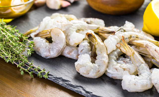 Image of $47 for 4 lbs of Peeled, Tail On White Shrimp (a $79 Value) - Pick Up